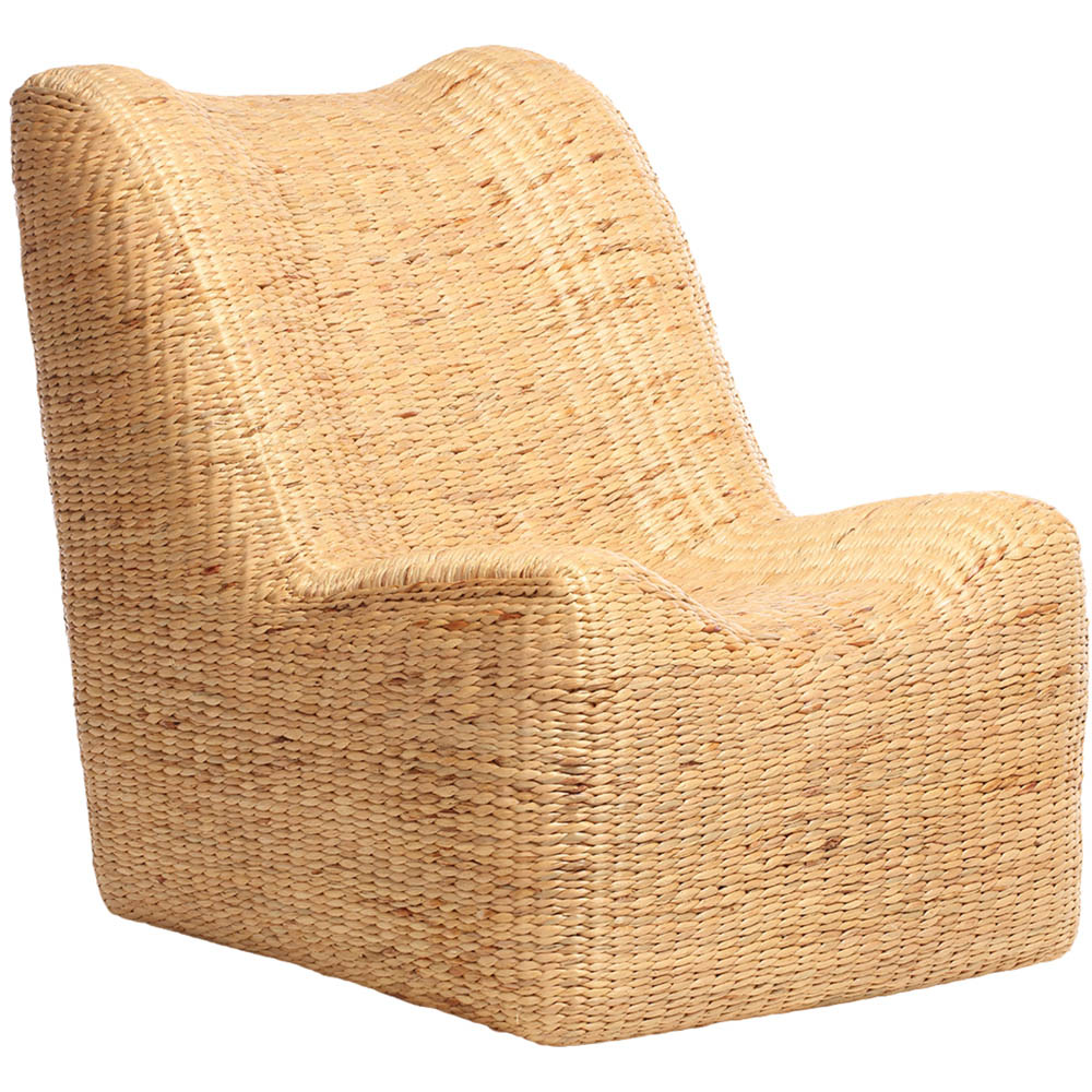 Desser Furniture Danish Rattan Armless Chair Image 2