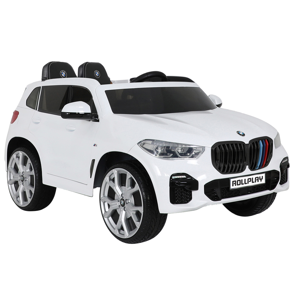 Rollplay BMW X5M Premium Remote Control Car 12V White Image 1