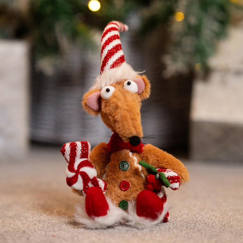 Marco Paul Gingerbread Remi Rat Decoration Ornament Image 2