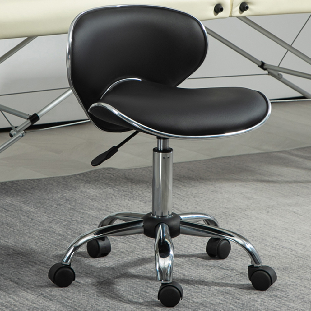 Portland Black Chair Beauty Salon Chair Image 1