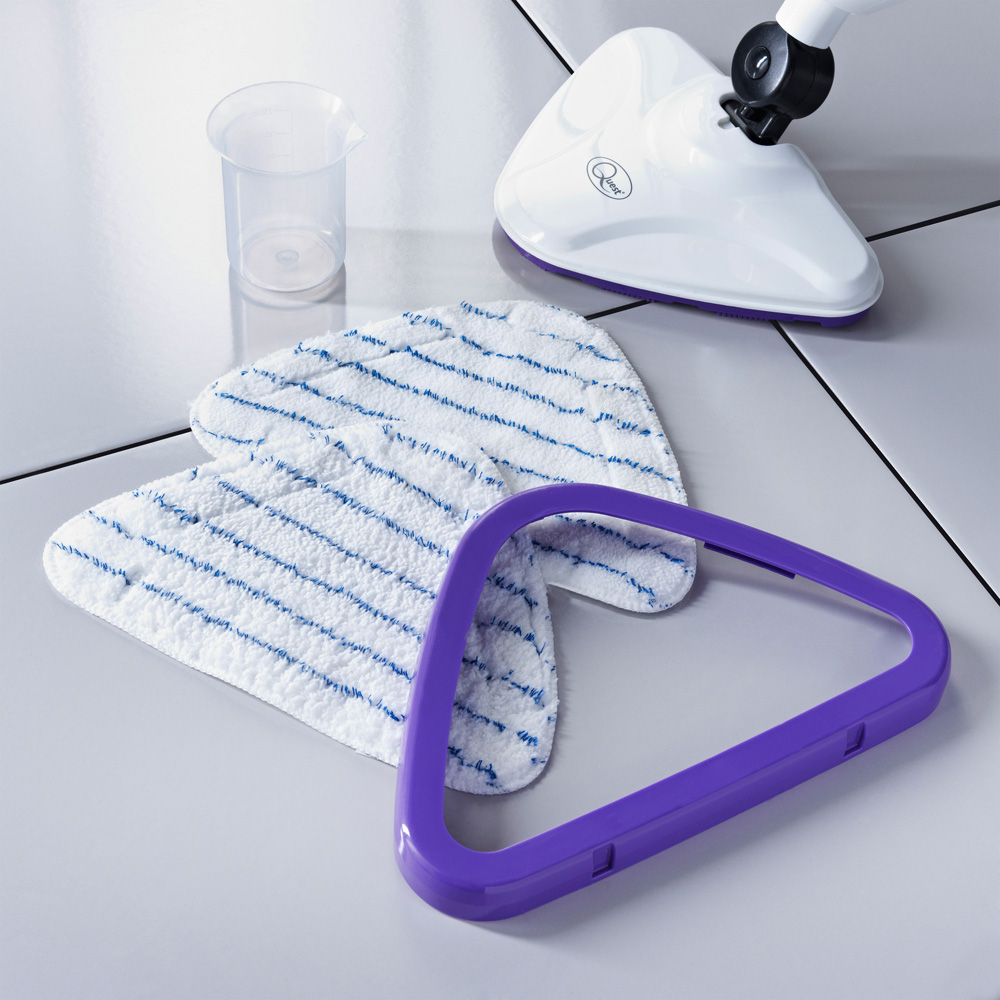 Quest 41989 White Corded Steam Mop 1300W Image 6