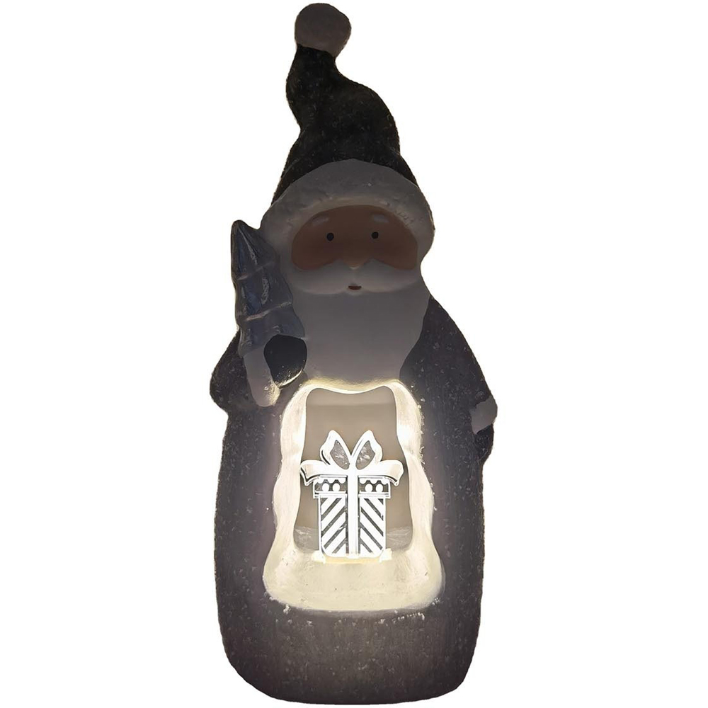 LED Grey Christmas Ornament Image 5