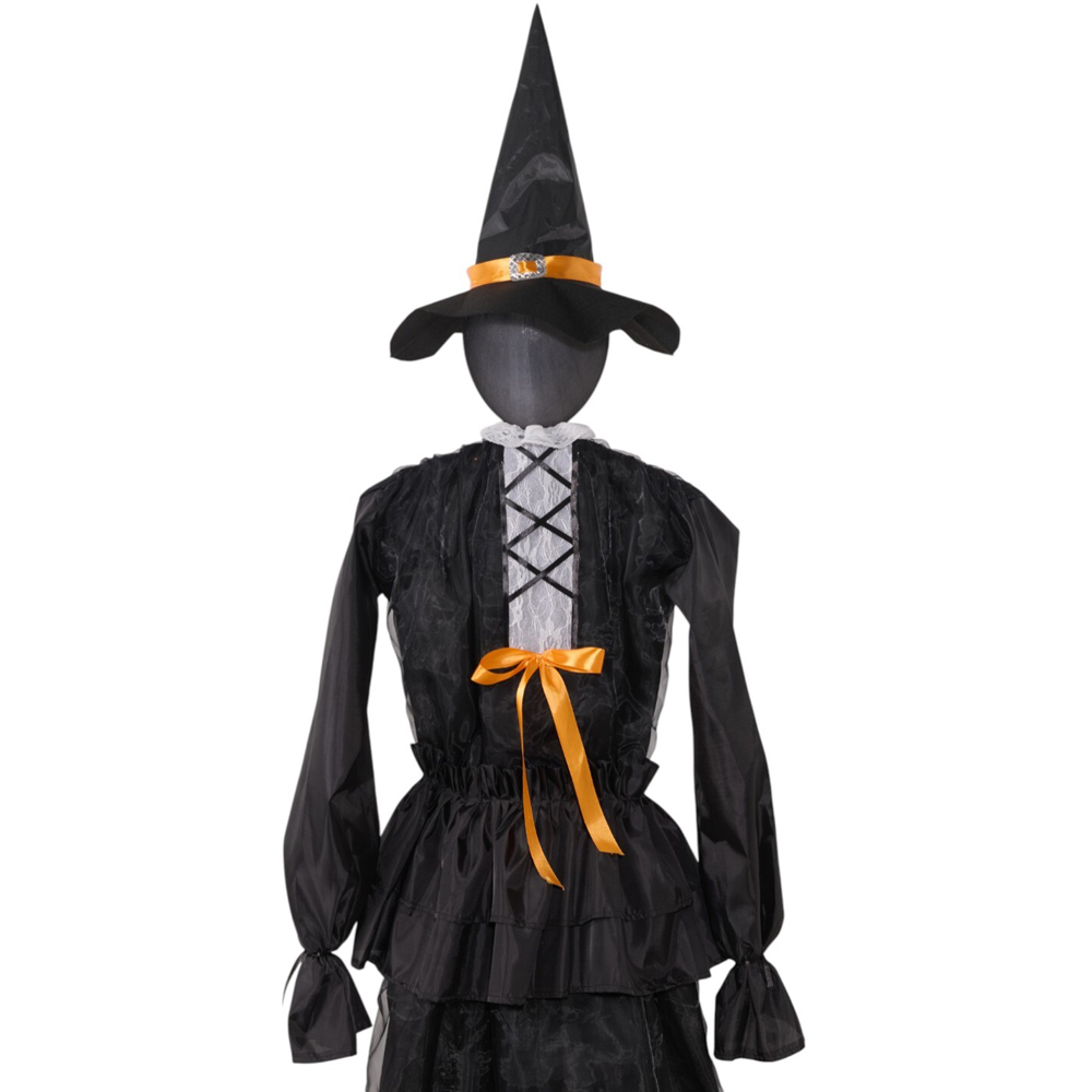 Spooky Three Standing Witches Decoration Black Image 7