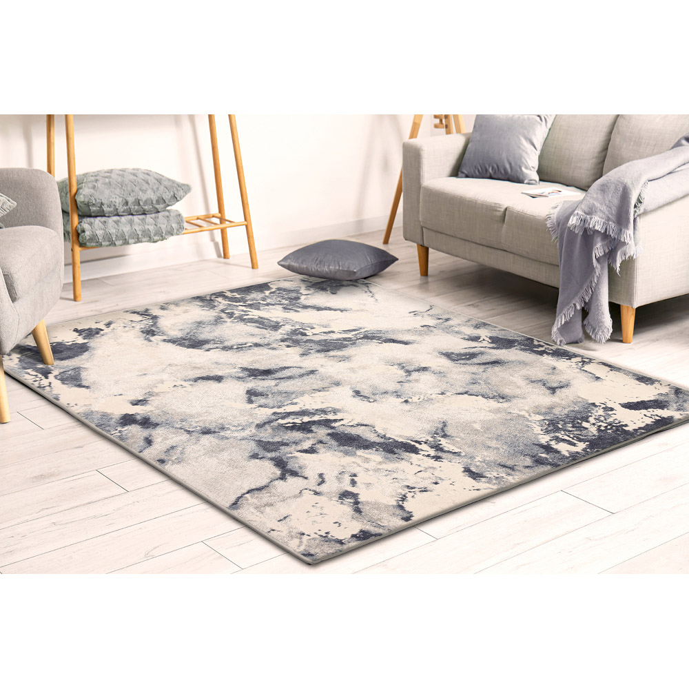Eselle Muse Bahia Navy Marble Rug 200 x 290cm Image 2