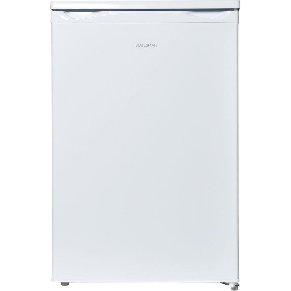 Statesman R155W White 113L Under Counter Fridge with Ice Box Image 2