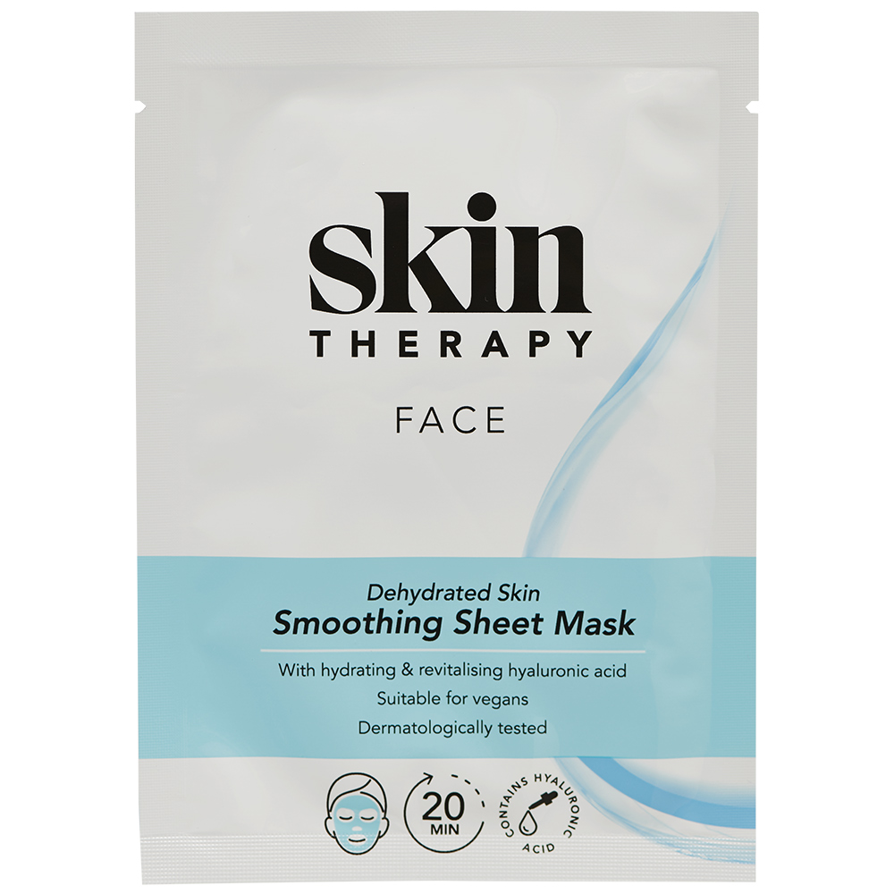 Skin Therapy Face Smoothing Sheet Mask | Wilko