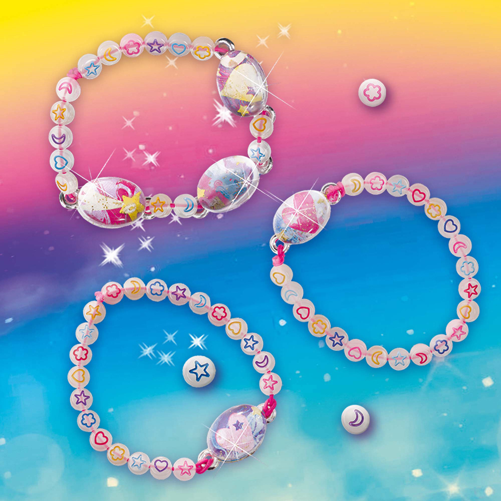 SES Creative Galaxy Glow In The Dark Bracelets Kit Image 3