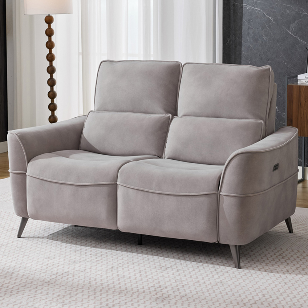 Astoria 2 Seater Oyster Recliner Sofa Image 1