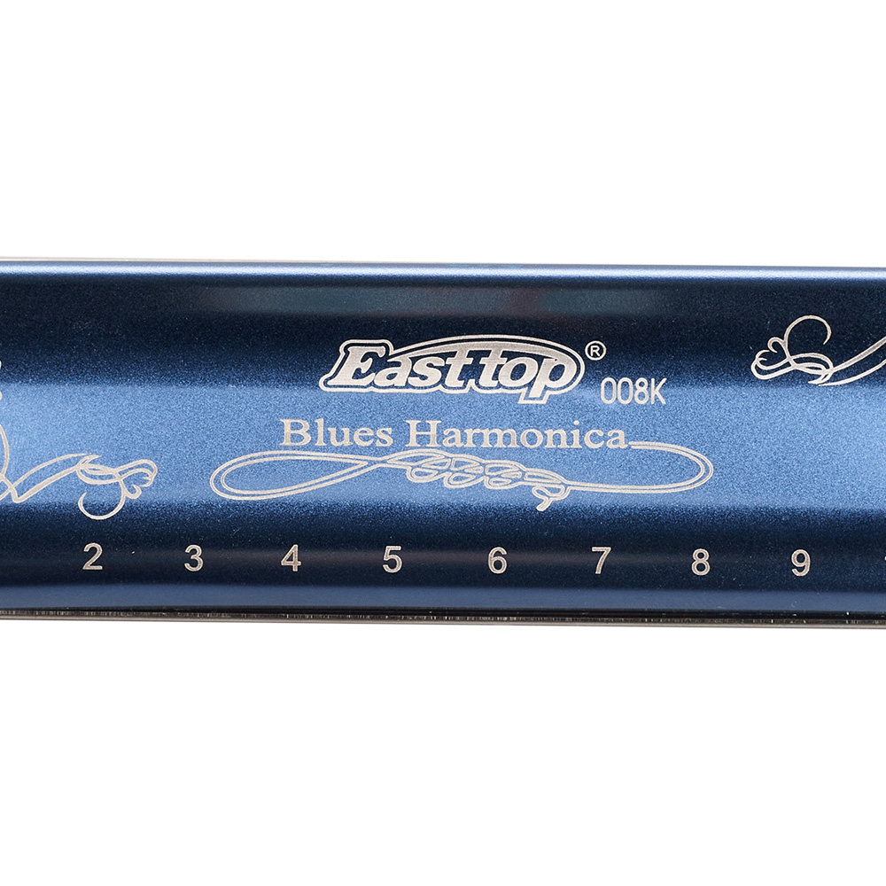 H&O Direct 10 Hole Key of C Harmonica Image 3