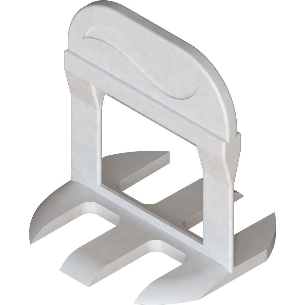 Bien Traditional 2 Part Tile Levelling System with Clip and Wedge 2mm Image 4