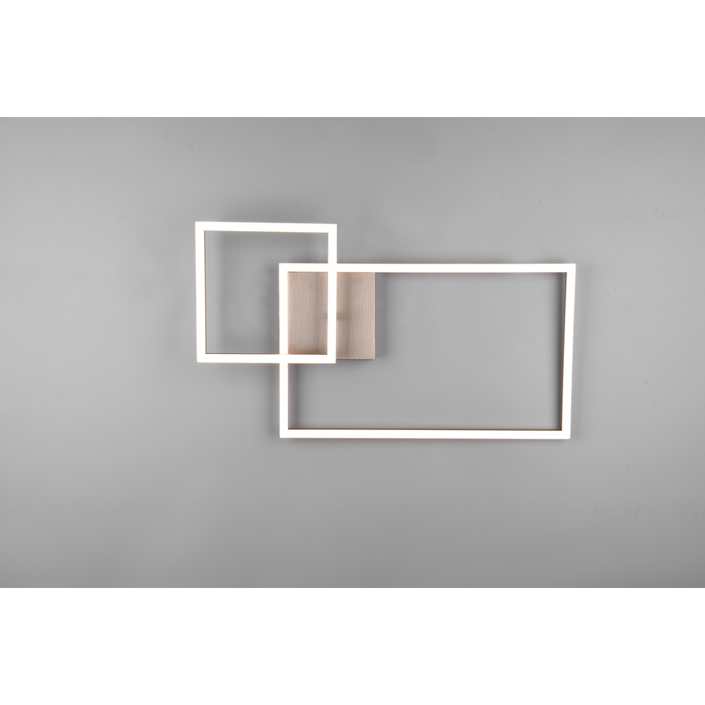 TRIO Padella Matt Nickel LED Ceiling Light Image 5