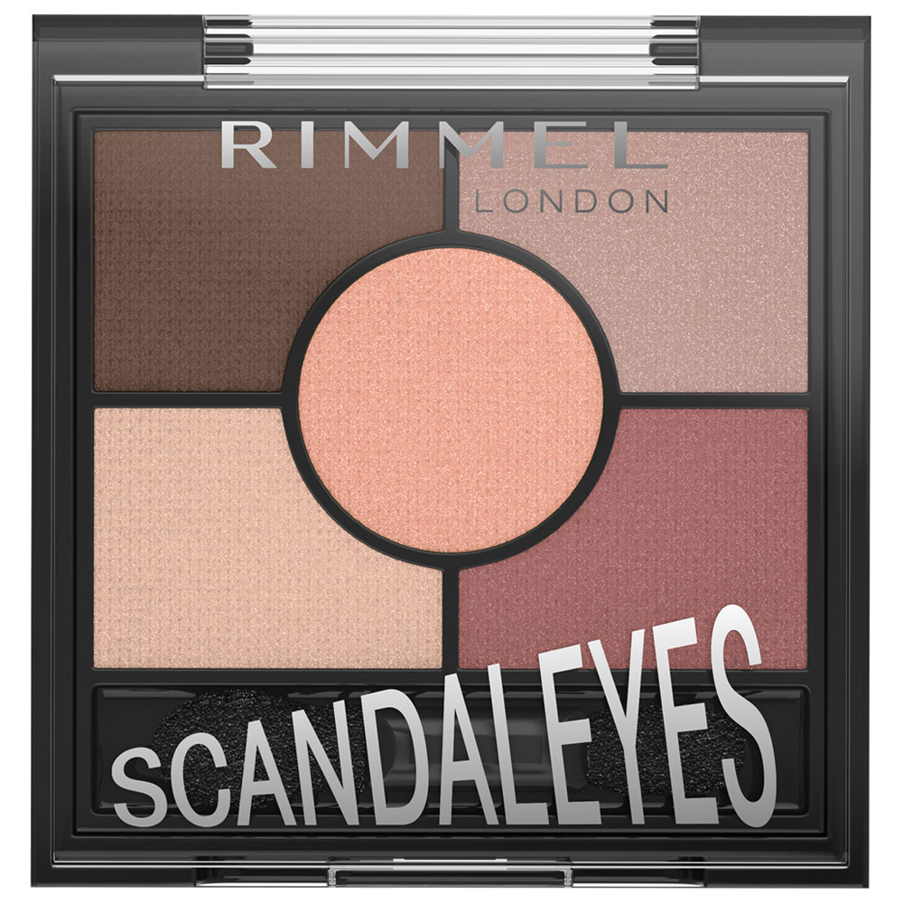 Rimmel Scandaleyes 5 Pan Eye Shadow 003 Rose Quartz 3.8g Image 1