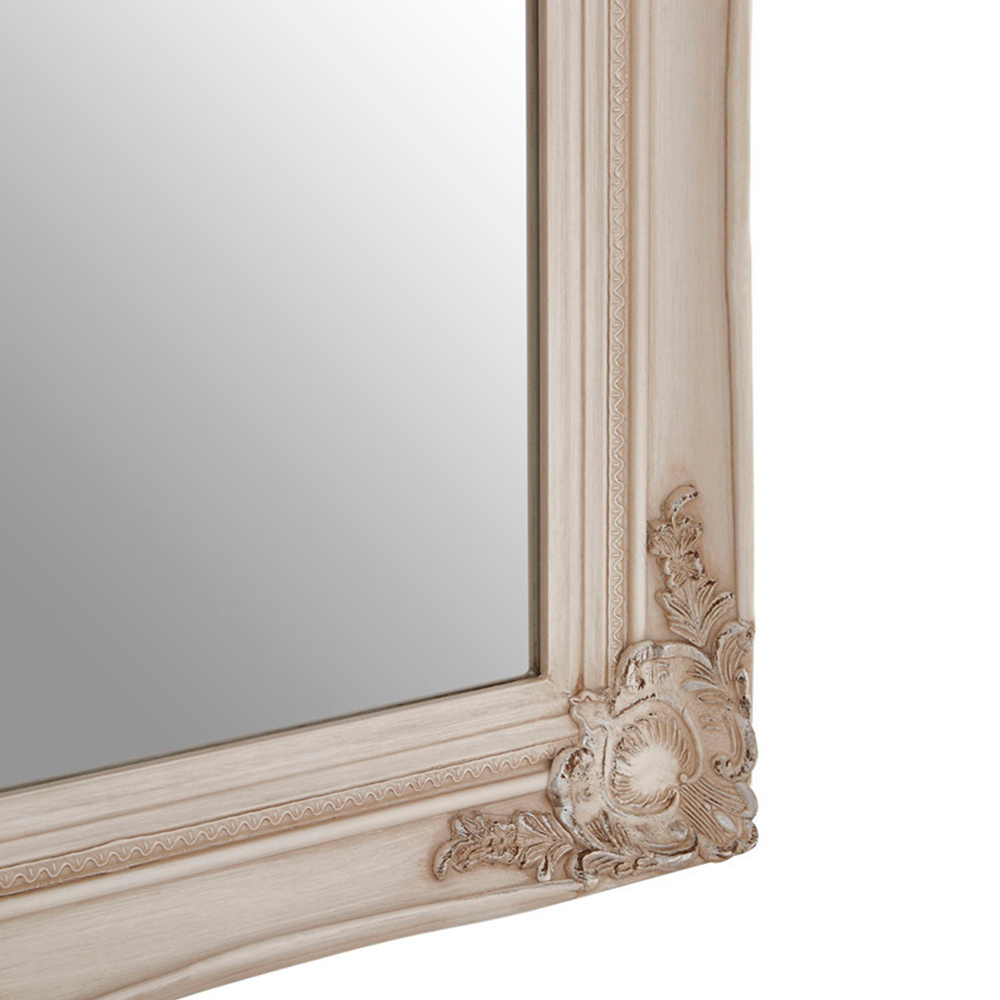 Premier Housewares Antonio White Wall Mirror 74 x 104cm Image 4