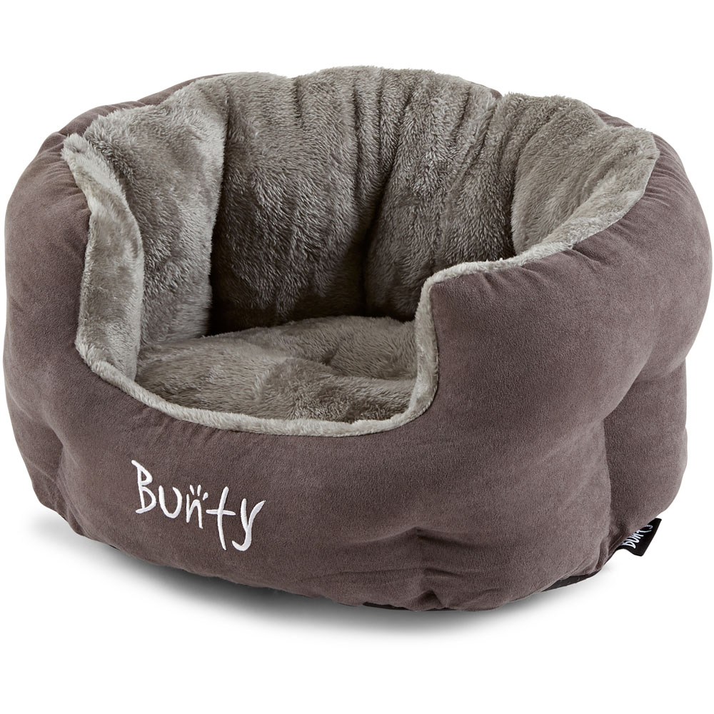 Bunty Polar Small Grey Dog Bed Image 3