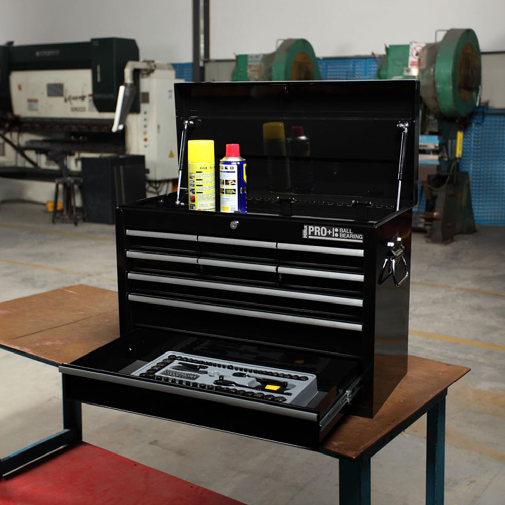 Hilka Tools HD PRO+ 9 Drawer Wide Tool Chest Image 2