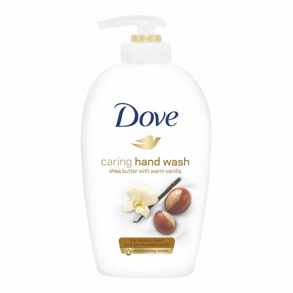 Dove Shea Butter and Vanilla Hand Wash 250ml Image 1