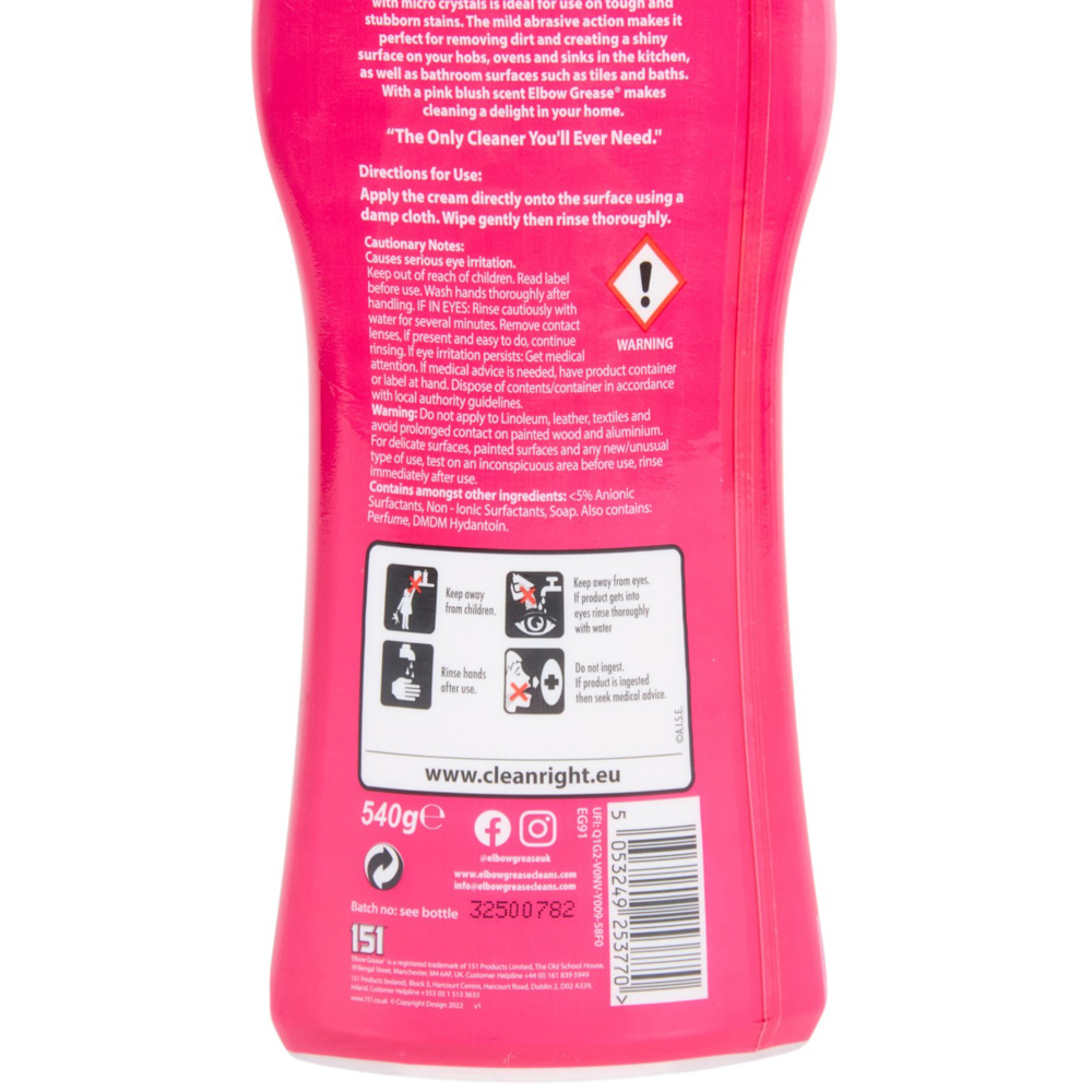 Elbow Grease Cream Cleaner - Pink Blush Image 2