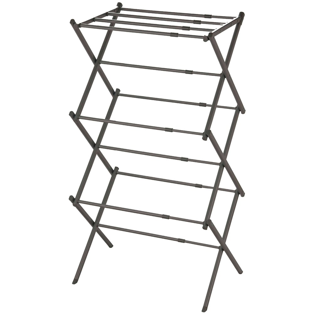OurHouse Anthracite Extending Airer Image 1