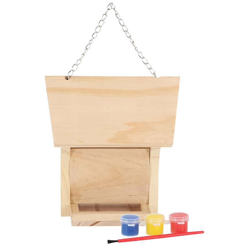 Fallen Fruits Paint Your Own Bird Wooden Table Image