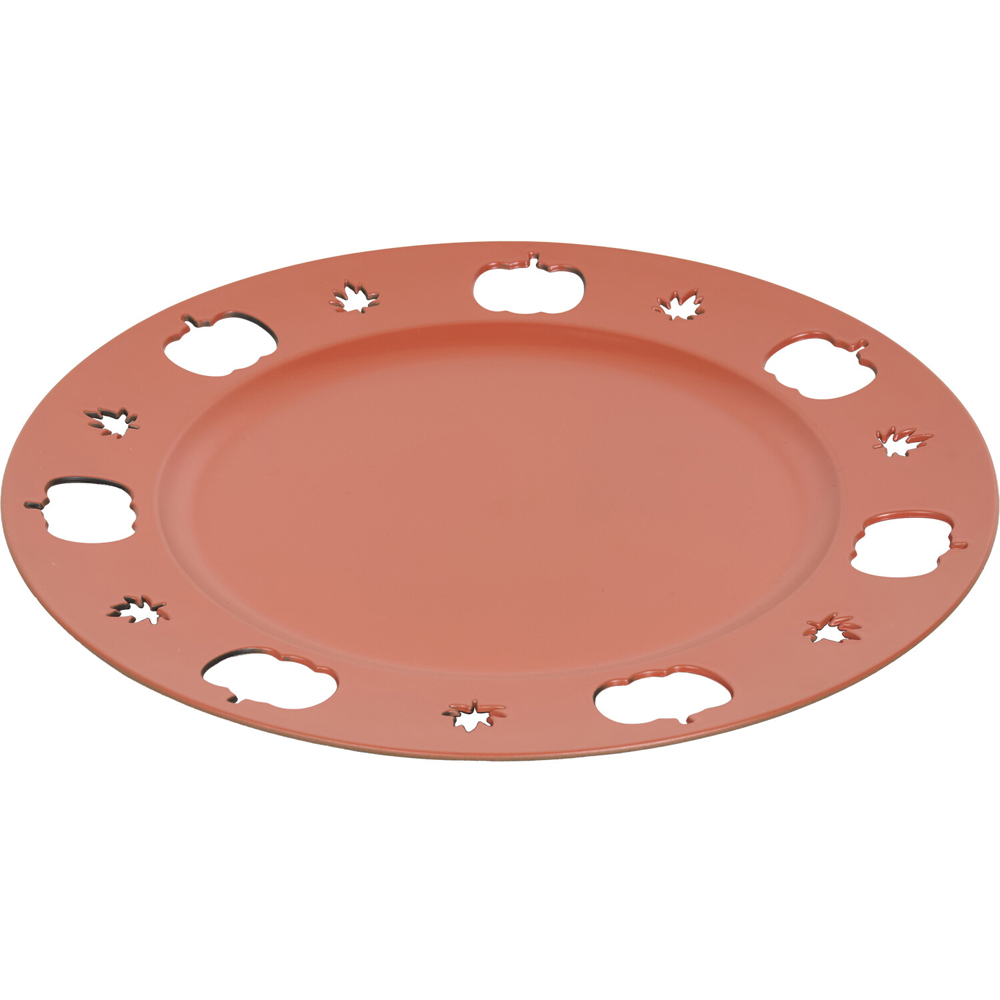 Pumpkin Charger Plate Image 3