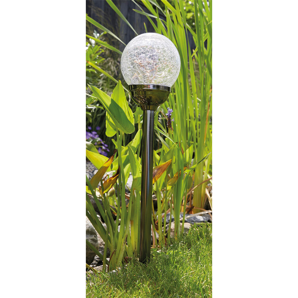 Luxform Mambo Black Pearl LED Garden Solar Spike Light Image 4