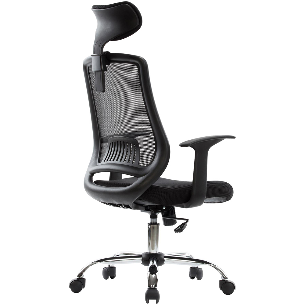 Alphason Florida Black Mesh Back Chair Image 5