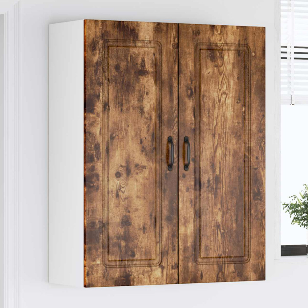 vidaXL 2 Door Sonoma Oak Kitchen Wall Cabinet Image 1