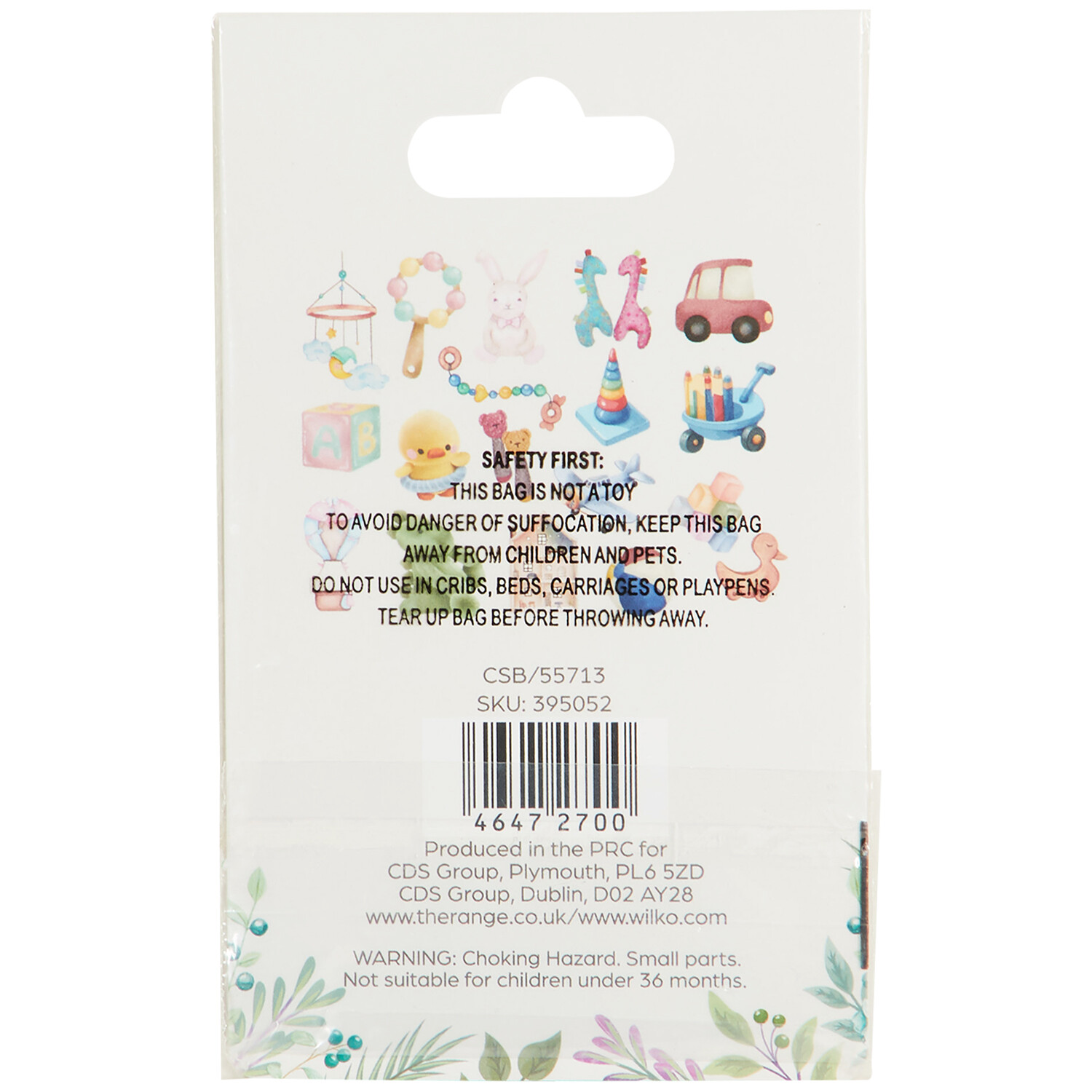Pack of 18 Transparent Stickers - Multicolour / Baby Image 2