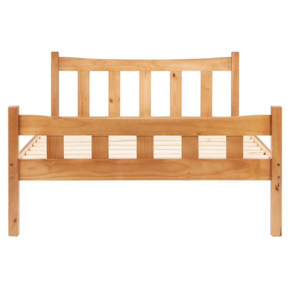 Miami Single Brown Bed Frame Image 4