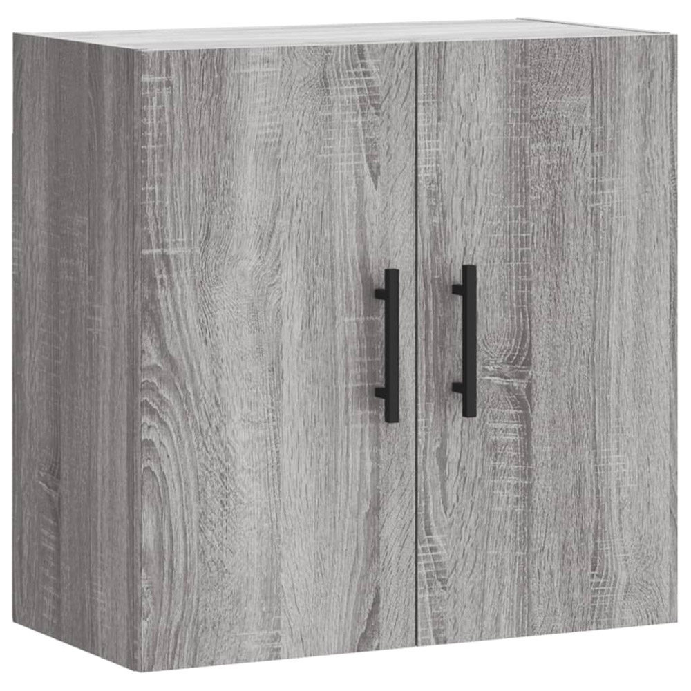 vidaXL 2 Door Grey Sonoma Wall Cabinet Image 2