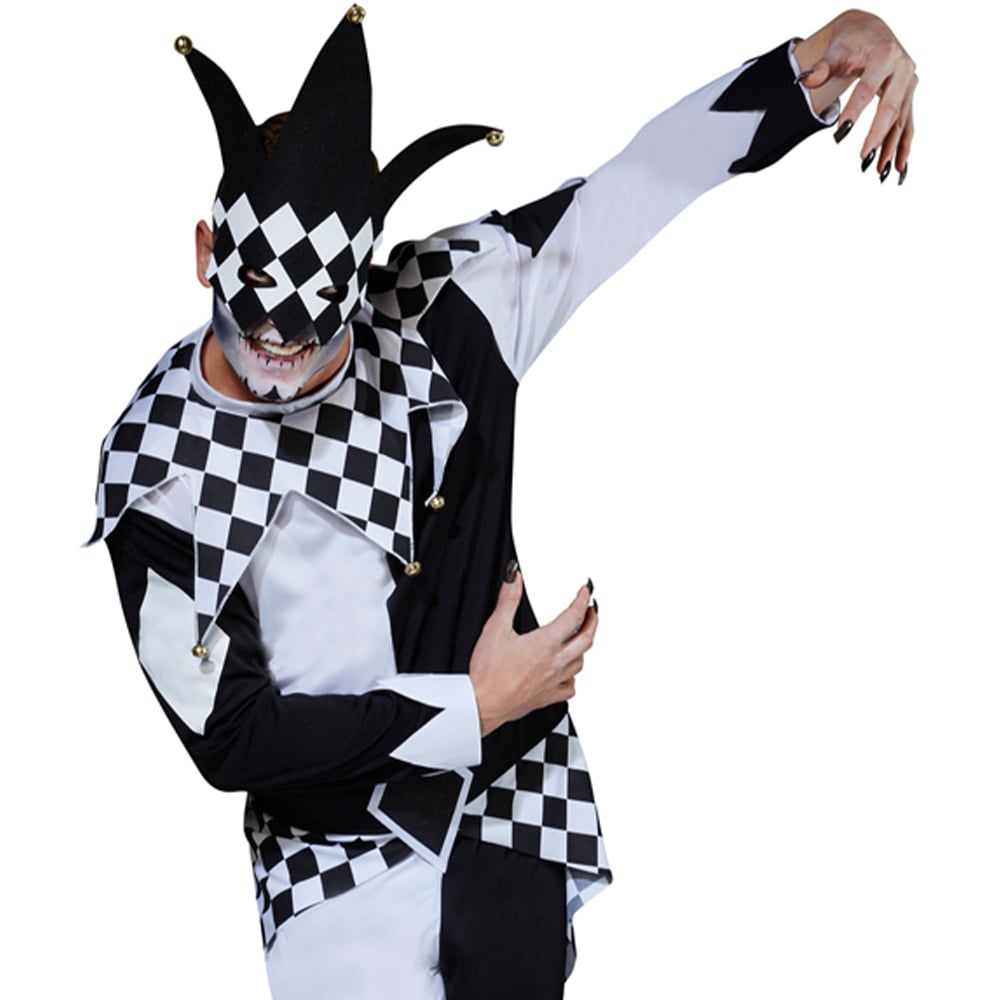 Rubies Adult The Dark Jester Halloween Costume Standard Image 2