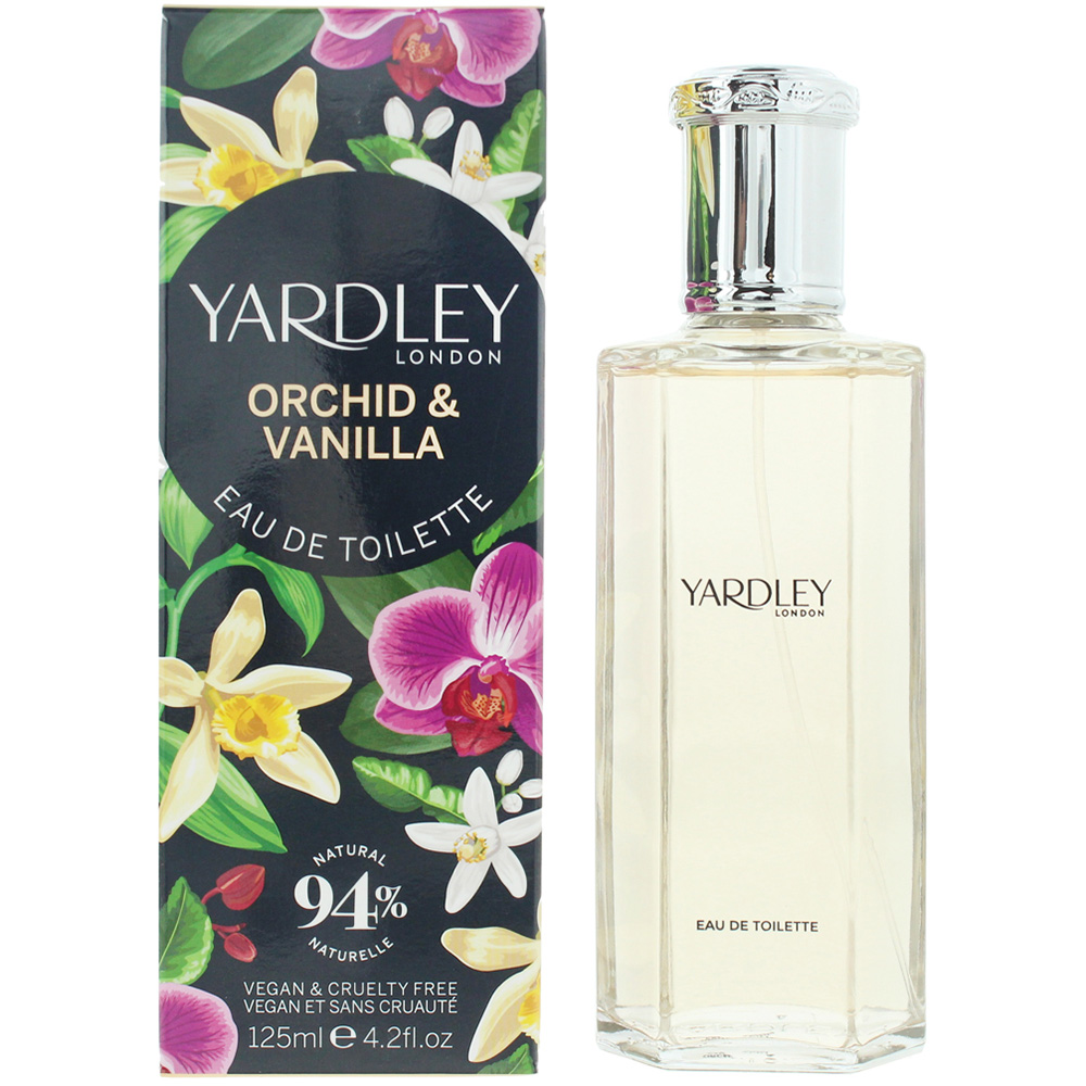 Yardley Orchid and Vanilla Eau de Toilette 125ml Image 2