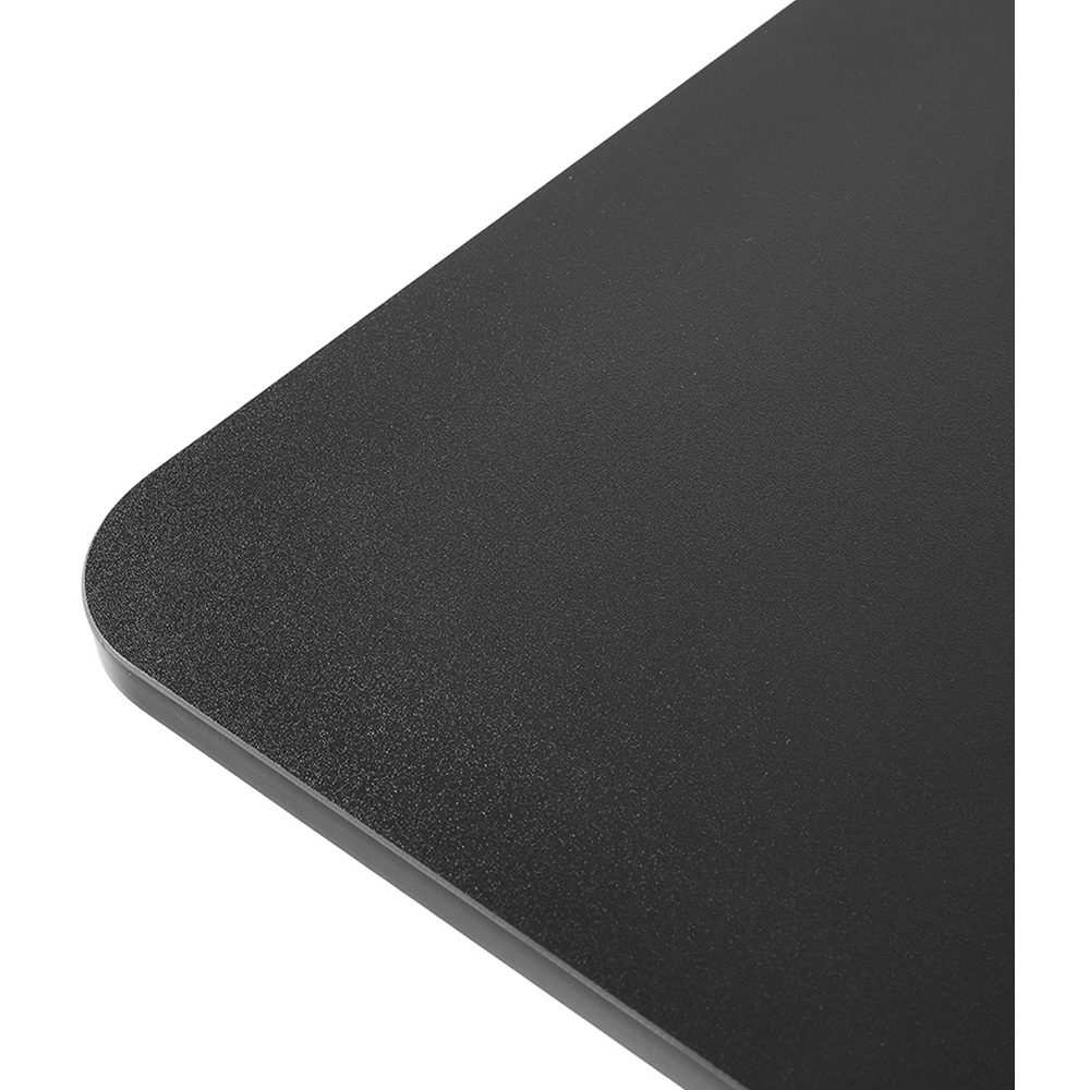 Living and Home Carbon Steel Frame Height Adjustable Laptop Desk with Crank Handle Black Image 5