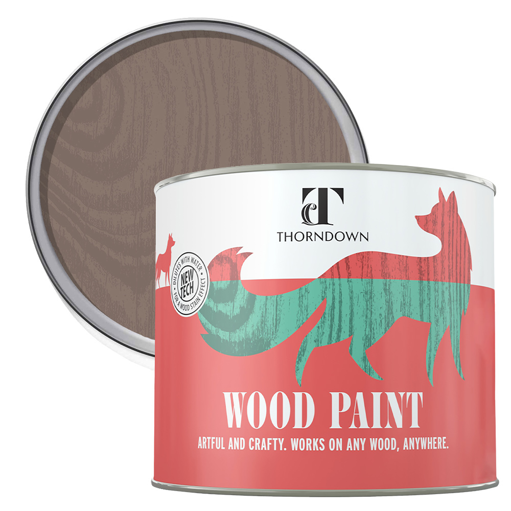 Thorndown Ottery Brown Satin Wood Paint 750ml Image 1