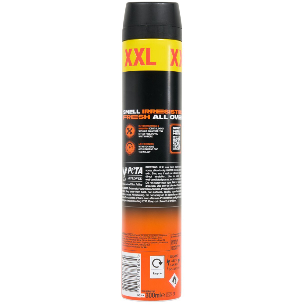 Lynx Sunset Fresh Body Spray Image 3