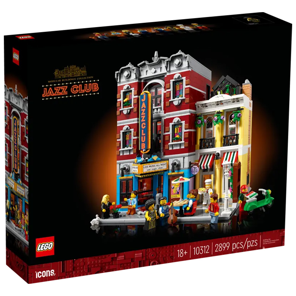 LEGO 10312 Icons Jazz Club Building Set Image 1