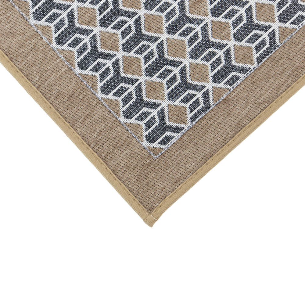 JVL Allure Beige Rubber Backed Door Runner 50 x 150cm Image 4