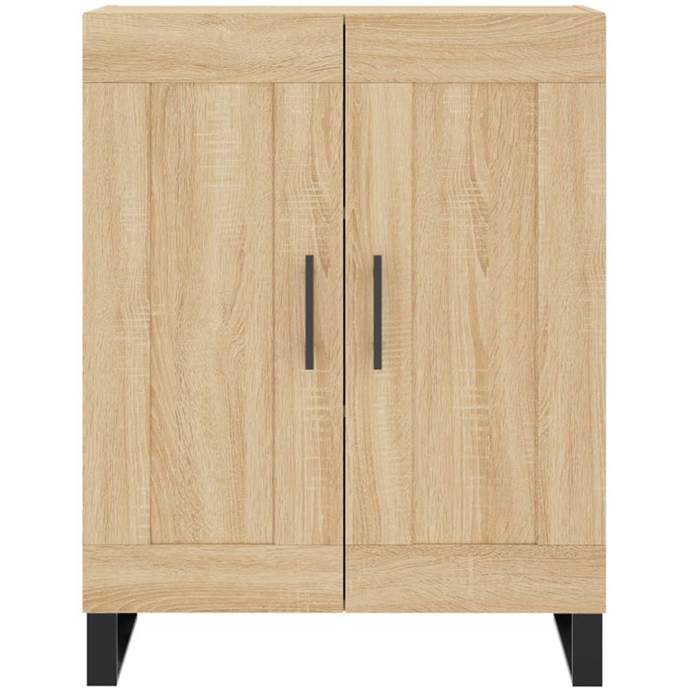 vidaXL 2 Door Sonoma Oak Sideboard Image 5