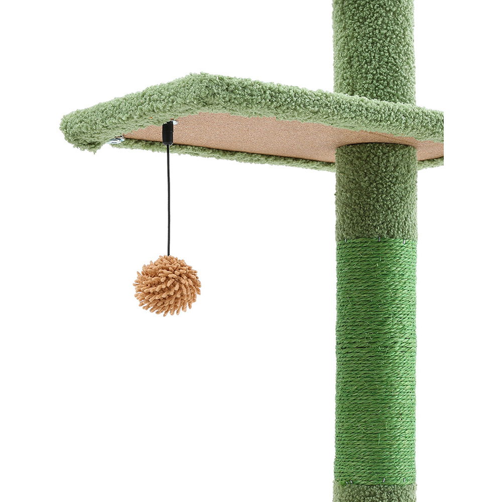 H&O Direct Scratching Cactus Cat Tree Image 3