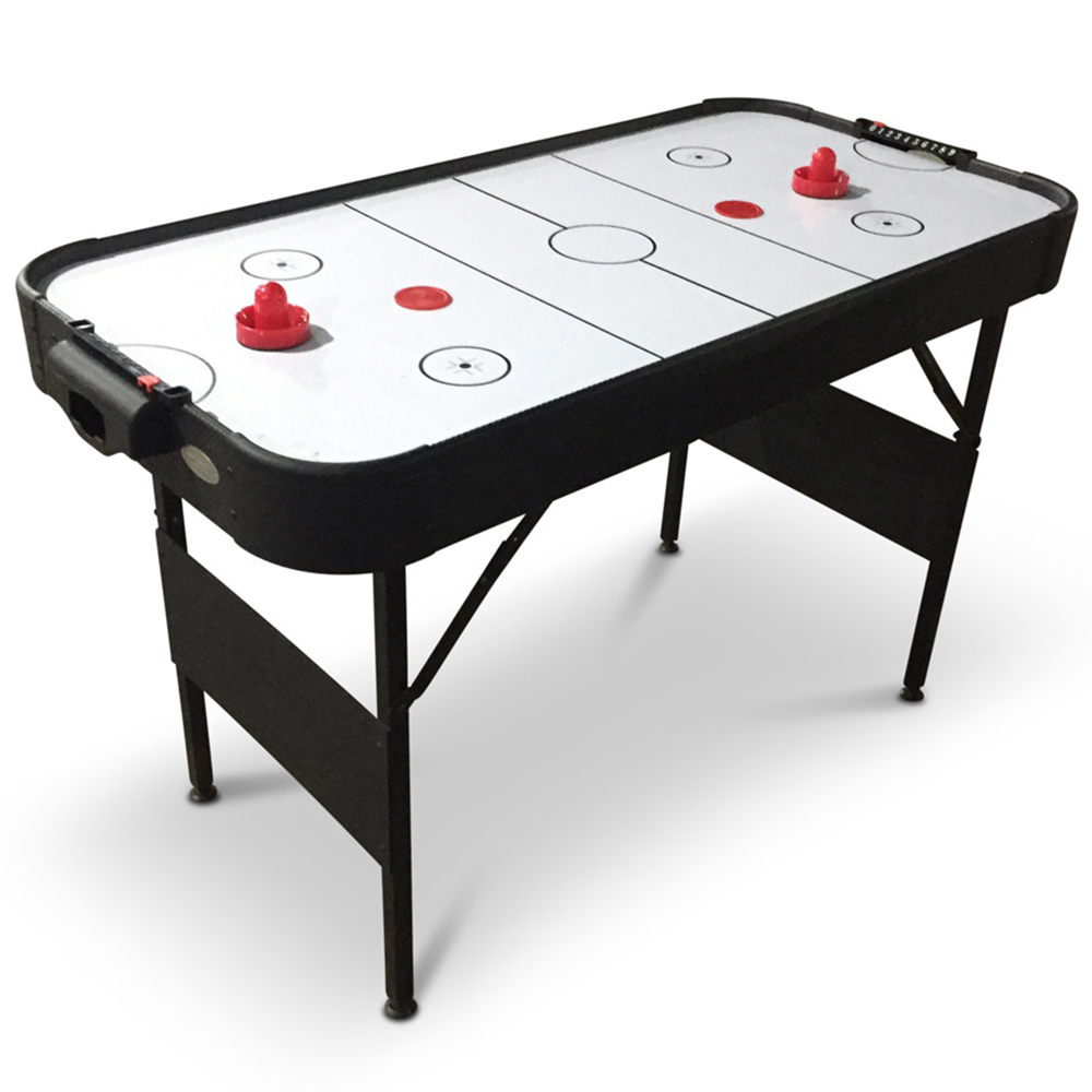 Gamesson Shark 4ft White Foldable Air Hockey Table Image 3