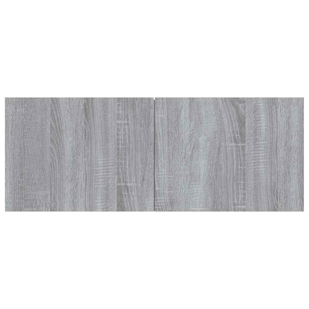 vidaXL 2 Door Grey Sonoma TV Cabinet Image 3