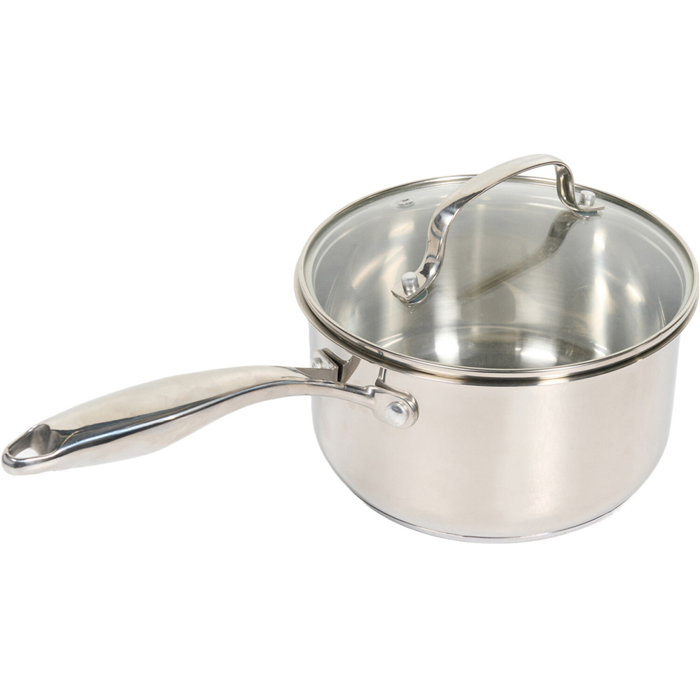 Aluminium Sauce Pan with Glass Lid Image 4