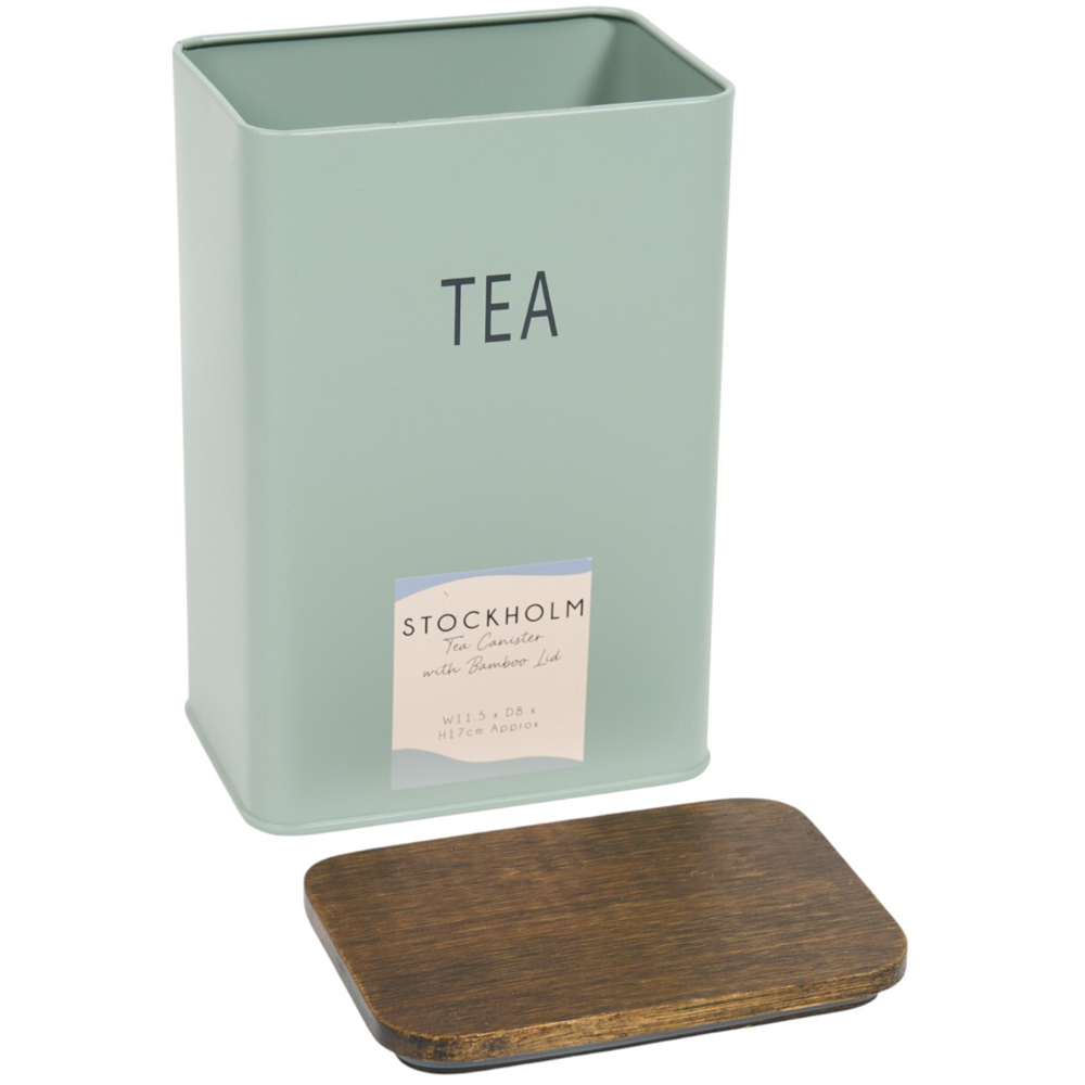 Stockholm Tea Canister with Bamboo Lid Image 7