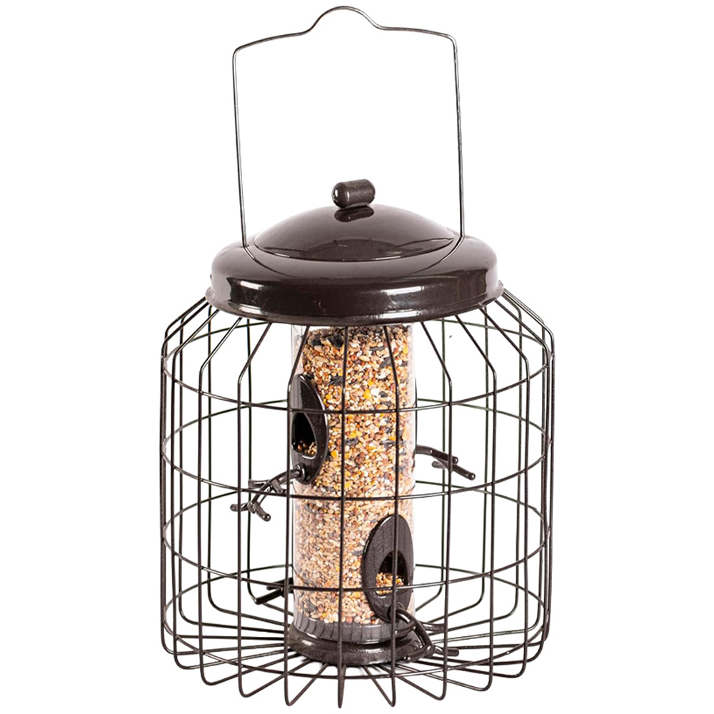 Thompson and Morgan Happy Beaks Premium Squirrel Proof Seed Feeder Image 1