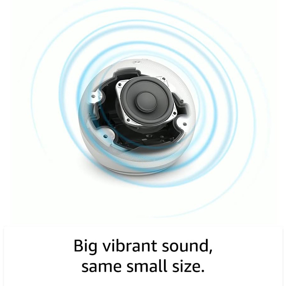 Amazon Echo Dot Smart Speaker with Alexa White Image 3