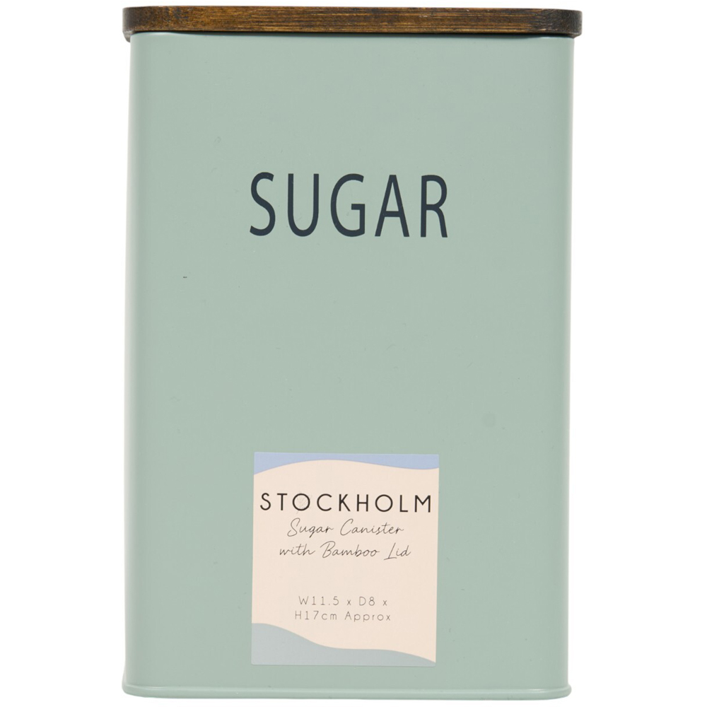 Stockholm Sugar Canister with Bamboo Lid Image 4