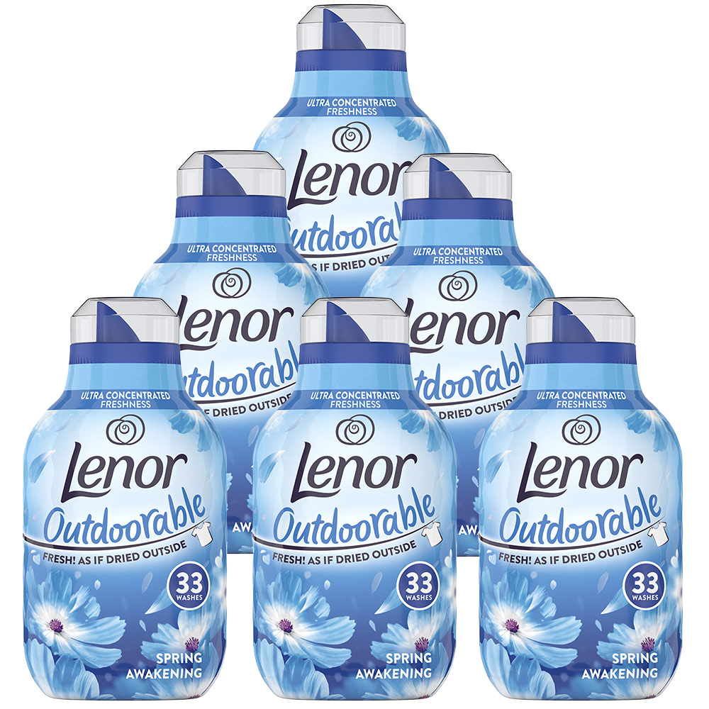 Lenor Outdoorable Spring Awakening Fabric Conditioner 33 Washes 462ml Case of 6 Image 1
