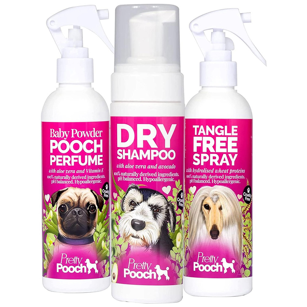 Pretty Pooch Groom on the Go Grooming Kit 3 Piece Image 1