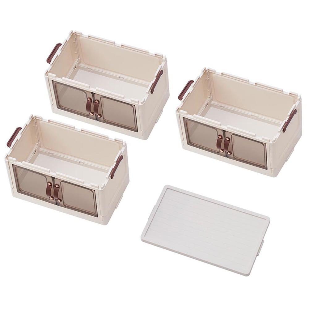 H&O Direct 6 Door Plastic Desk Organizer Storage Box Image 4