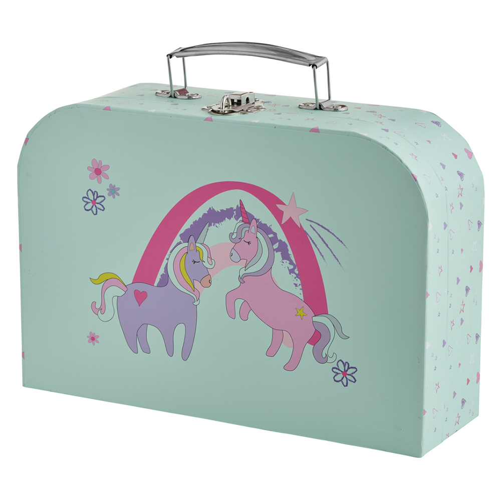 Wilko Unicorn Suitcase Set of 2 Image 2